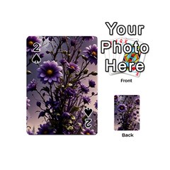Flower Bloom Blossom Nature Flora Playing Cards 54 Designs (mini) by Apenda
