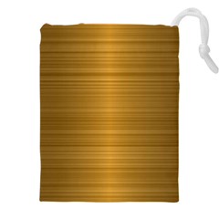 Gold, Desenho, Golden, Metal, Shiny, Drawstring Pouch (4xl) by kyorashop23