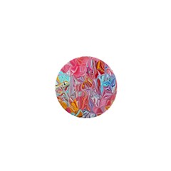Marbling Art 1  Mini Magnets by kaleidomarblingart