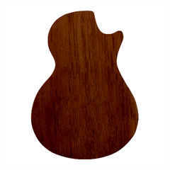 Plain Black Black Guitar Shape Wood Guitar Pick Holder Case And Picks Set by kyorashop23