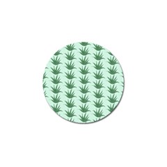 Aloe Plants Pattern Scrapbook Golf Ball Marker by anzea