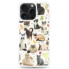 Cats, All, Collage, Cat Iphone 15 Pro Max Tpu Uv Print Case by kyorashop23