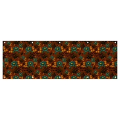 Blue Bloom Bouquet Banner And Sign 12  X 4  by GeekLover