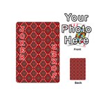 Illustrations Ajrak Abstract Design Pattern Playing Cards 54 Designs (Mini) Front - Joker2