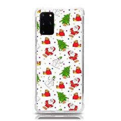 Christmas Pattern  Trees Santa Samsung Galaxy S20 Plus 6 7 Inch Tpu Uv Case by Maspions