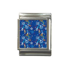 Christmas Stars Pattern Star Italian Charm (13mm) by Maspions