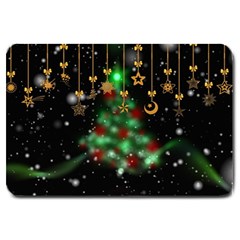 Christmas Star Jewellery Large Doormat by anzea