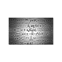 Math Formula Sticker Rectangular (100 Pack) by Bedest