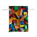 Lego, Toy Block, Colorfulness Lightweight Drawstring Pouch (M) Front