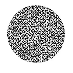 Marble Cracked Pattern Surface Mini Round Pill Box (pack Of 3) by Bedest