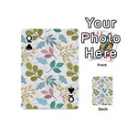 Leaf seamless pattern  Playing Cards 54 Designs (Mini) Front - SpadeQ
