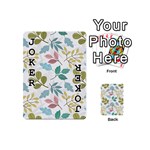 Leaf seamless pattern  Playing Cards 54 Designs (Mini) Front - Joker1