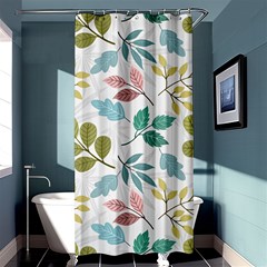 Leaf Seamless Pattern  Shower Curtain 36  X 72  (stall)  by Safari