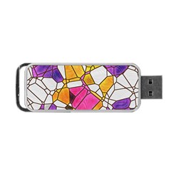 Architecture Glass Abstract Pattern Portable Usb Flash (two Sides) by Bedest