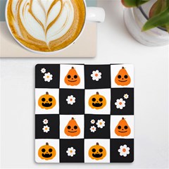 Seamless Halloween Pattern With Smiling Pumpkin 20240926 161714 0000 Uv Print Square Tile Coaster  by Safari