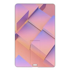 3d Texture Abstract Pattern Vintage Name Card Style Usb Flash Drive by Grandong