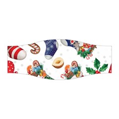 Christmas Socks Gloves Candy Cane Stocking Seamless Stretchable Headband by Grandong