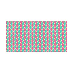 Yellow Blue Pattern Yoga Headband by ytdream