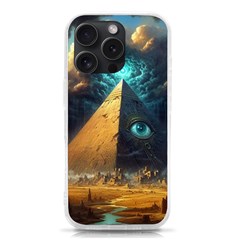 Mystic Blue Pyramid Art Iphone 15 Pro Tpu Uv Print Case by ExtraAwesomeSauce