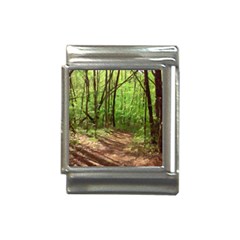 Peaceful Green Forest Walk Italian Charm (13mm) by ExtraAwesomeSauce