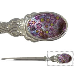 Abstract Molecular Space Art Letter Opener by ExtraAwesomeSauce
