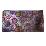 Abstract Molecular Space Art Pencil Case Front