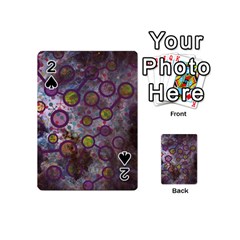 Abstract Molecular Space Art Playing Cards 54 Designs (mini) by ExtraAwesomeSauce