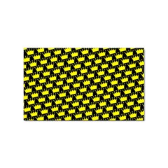 Royalty Inspired Crown Pattern Sticker (rectangular) by ExtraAwesomeSauce