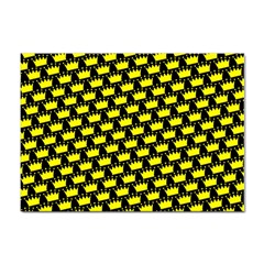 Royalty Inspired Crown Pattern Sticker A4 (10 Pack) by ExtraAwesomeSauce