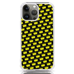 Royalty Inspired Crown Pattern Iphone 13 Pro Max Tpu Uv Print Case by ExtraAwesomeSauce