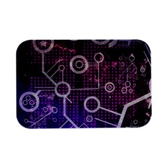 Cosmic Network Geometric Art Open Lid Metal Box (silver)   by ExtraAwesomeSauce