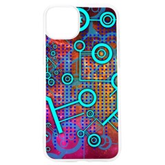 Abstract Tech Galaxy Design Iphone 15 Pro Tpu Uv Print Case by ExtraAwesomeSauce