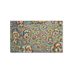 Surreal Abstract Early Ai Art Sticker (rectangular) by ExtraAwesomeSauce
