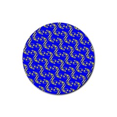 Eye Of Horus Pattern Rubber Coaster (round) by ExtraAwesomeSauce