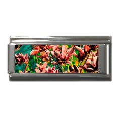 Abstract Floral Artwork Superlink Italian Charm (9mm) by ExtraAwesomeSauce