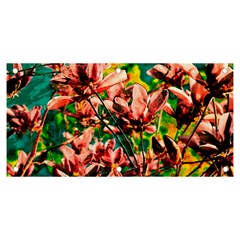 Abstract Floral Artwork Banner And Sign 6  X 3  by ExtraAwesomeSauce