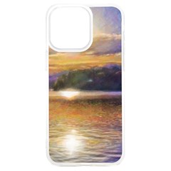 Serene Sunset Over Water Iphone 15 Plus Tpu Uv Print Case by ExtraAwesomeSauce