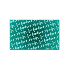 Peaceful Japanese Kanji Design Sticker (rectangular) by ExtraAwesomeSauce