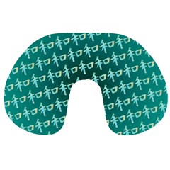 Peaceful Japanese Kanji Design Travel Neck Pillow by ExtraAwesomeSauce
