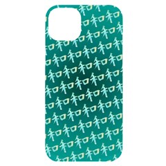 Peaceful Japanese Kanji Design Iphone 14 Plus Black Uv Print Case by ExtraAwesomeSauce