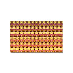 Gradient Lion Head Pattern Sticker (rectangular) by ExtraAwesomeSauce