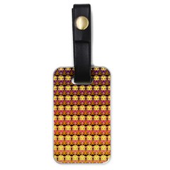 Gradient Lion Head Pattern Luggage Tag (one Side) by ExtraAwesomeSauce