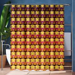 Gradient Lion Head Pattern Shower Curtain 60  X 72  (medium)  by ExtraAwesomeSauce