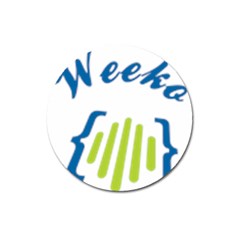 Weeko Magnet 3  (round) by bego