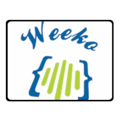 Weeko Two Sides Fleece Blanket (small) by bego