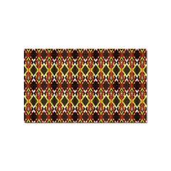Colorful Geometric Pattern Design Sticker (rectangular) by ExtraAwesomeSauce