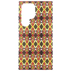 Colorful Geometric Pattern Design Samsung Galaxy S24 Ultra 6 9 Inch Black Tpu Uv Case by ExtraAwesomeSauce