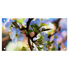 Springtime Pear Tree Blossoms Banner And Sign 6  X 3  by ExtraAwesomeSauce