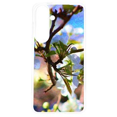 Springtime Pear Tree Blossoms Samsung Galaxy S24 6 2 Inch Tpu Uv Case by ExtraAwesomeSauce