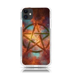 Enchanted Nebula Pentagram Art Iphone 11 Tpu Uv Print Case by ExtraAwesomeSauce